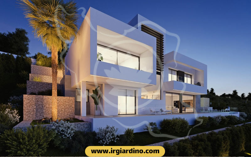 طراحی ویلا مینیمال ساخت ویلای مینیمال