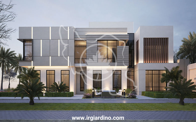 طراحی ویلا در زاهدان طراحی نمای ویلا در زاهدان