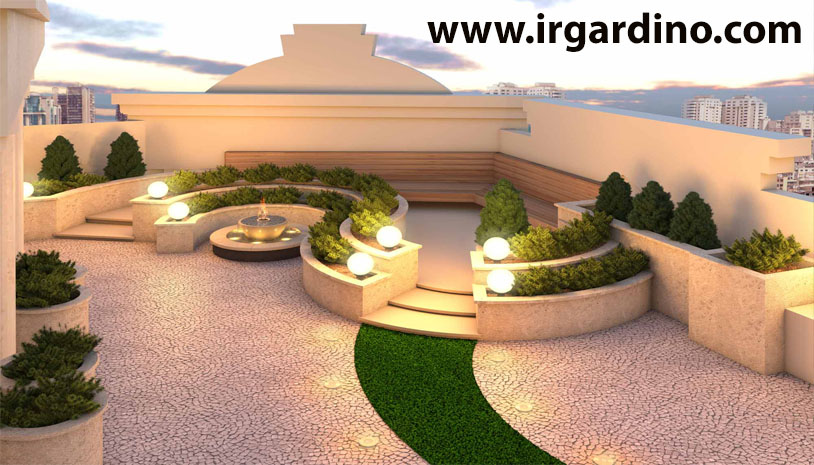 طراحی روف گاردن طراحی روف گاردن سنتی