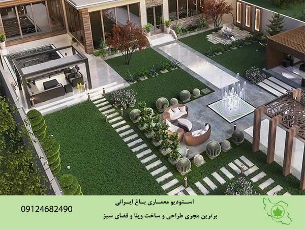 طراحی باغ میوه 1000 متری طراحی باغ میوه 1000 متری